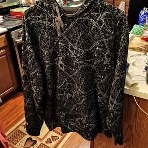 Holloway Black and White Geometric Jacket